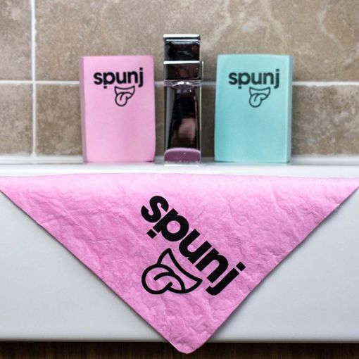Εικόνα της Πανί Καθαρισμού Spunj The Ultra Thirsty Sponge Cloth Pink