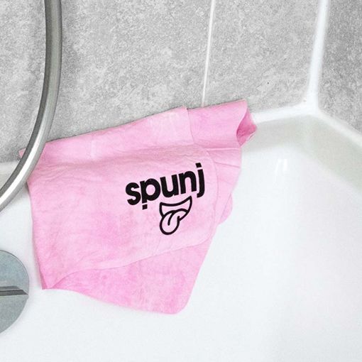 Εικόνα της Πανί Καθαρισμού Spunj The Ultra Thirsty Sponge Cloth Pink