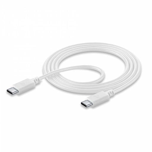 Εικόνα της Καλώδιο Cellular Line Type-C 1.2m White USBDATACUSBC-CW