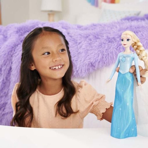 Εικόνα της Mattel - Disney Frozen Κούκλα Elsa που Τραγουδάει HLW55