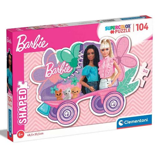 Εικόνα της Clementoni - Παιδικό Puzzle Barbie SuperColor Shaped 104pcs 1210-27164