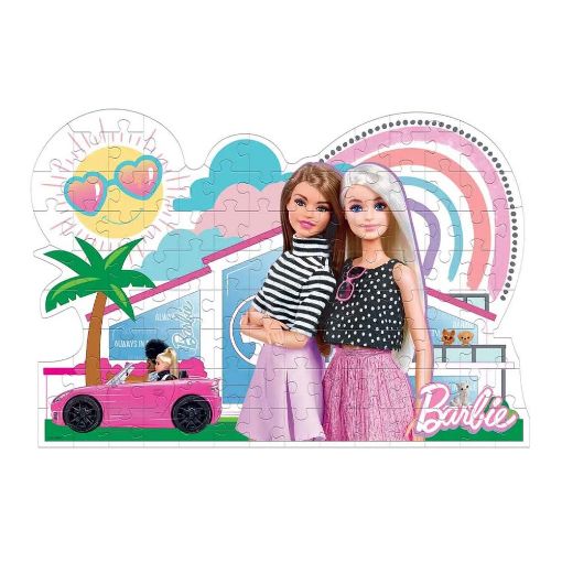 Εικόνα της Clementoni - Παιδικό Puzzle Barbie SuperColor Shaped 104pcs 1210-27163