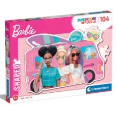 Εικόνα της Clementoni - Παιδικό Puzzle Barbie SuperColor Shaped 104pcs 1210-27162