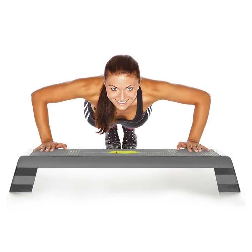 Εικόνα της Aerobic Stepper HMS με Ρυθμιζόμενο Ύψος Gray/Black AS005