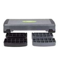 Εικόνα της Aerobic Stepper HMS με Ρυθμιζόμενο Ύψος Gray/Black AS005