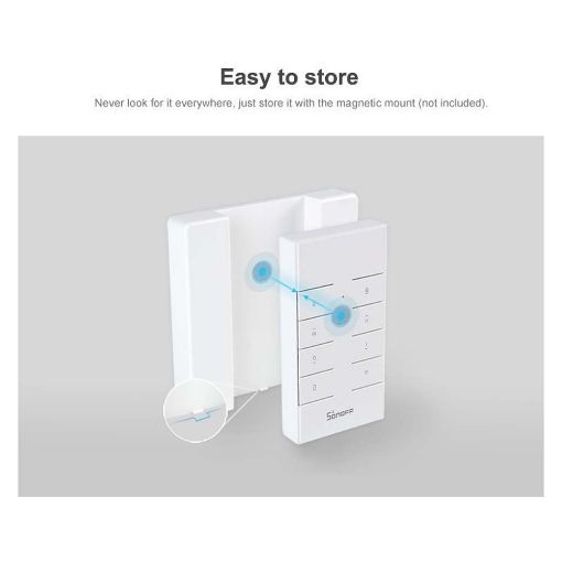 Εικόνα της Smart Remote Controller Sonoff 433MHz 8 Keys White RM433-R2