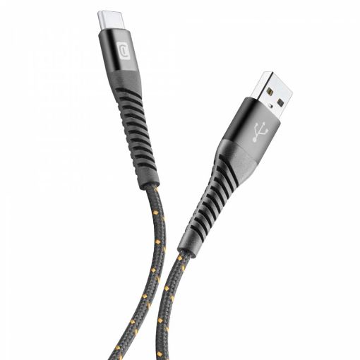 Εικόνα της Καλώδιο Cellular Line USB-C 2m Black TETRACABTYC2MK