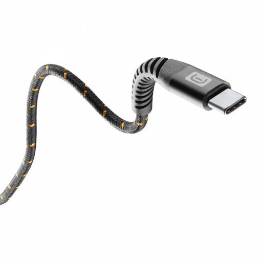 Εικόνα της Καλώδιο Cellular Line USB-C 2m Black TETRACABTYC2MK