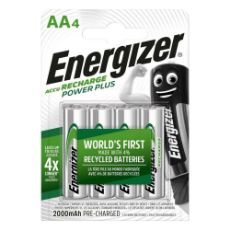 Εικόνα της Επαναφορτιζόμενες Μπαταρίες Energizer Power Plus AA Ni-MH 2000mAh 4τμχ 4827946