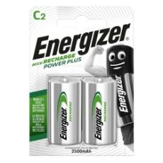 Εικόνα της Επαναφορτιζόμενες Μπαταρίες Energizer Power Plus C Ni-MH 2500mAh 2τμχ 4956220