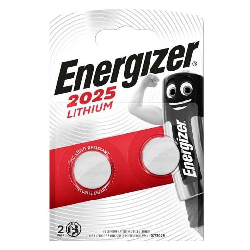Εικόνα της Μπαταρίες Λιθίου Energizer CR2025 3V 2τμχ 9282115