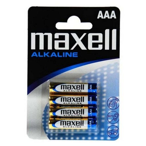 Εικόνα της Αλκαλικές Μπαταρίες Maxell AAA 1.5V 4τμχ 9044568