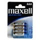 Εικόνα της Αλκαλικές Μπαταρίες Maxell AAA 1.5V 4τμχ 9044568