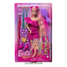 Εικόνα της Barbie - Totally Hair Doll με Αξεσουάρ Styling HKT96