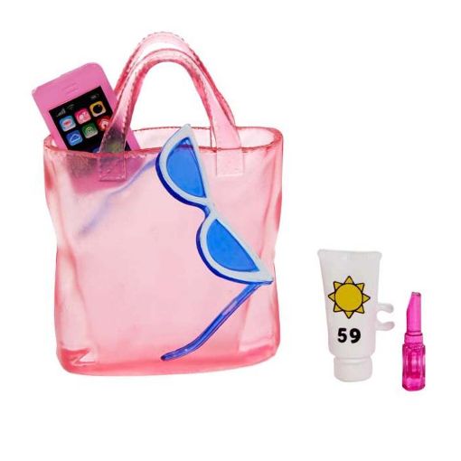 Εικόνα της Barbie - Beach Glam με Μαγιό & Καλοκαιρινά Αξεσουάρ HPL73