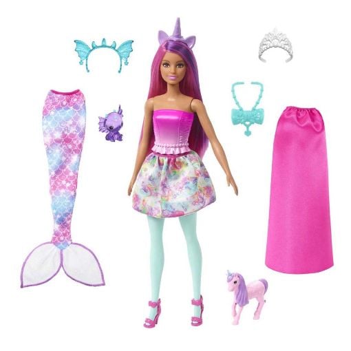 Εικόνα της Barbie - Dreamtopia Πριγκίπισσα με Παραμυθένια Εμφάνιση HLC28