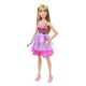Εικόνα της Barbie - Μεγάλη Κούκλα με Ξανθά Μαλλιά & Ροζ Φόρεμα 71cm HJY02