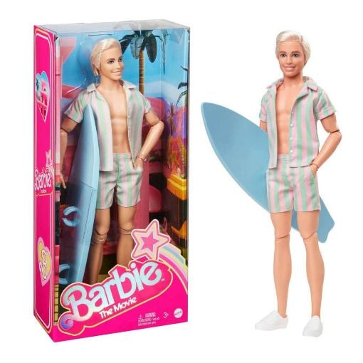 Εικόνα της Barbie - The Movie Ken με Ριγέ Σύνολο HPJ97