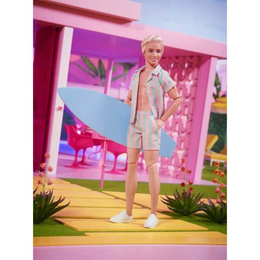 Εικόνα της Barbie - The Movie Ken με Ριγέ Σύνολο HPJ97