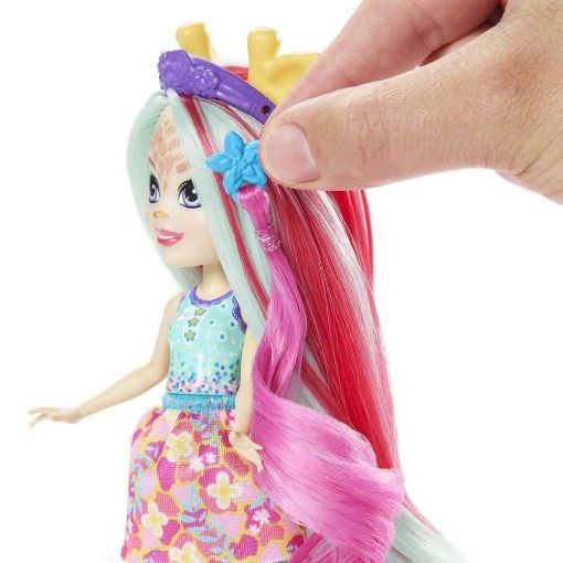 Εικόνα της Mattel Enchantimals - Glam Party Κούκλα Καμηλοπάρδαλη με Μακριά Μαλλιά HNV29