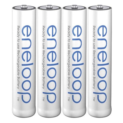 Εικόνα της Επαναφορτιζόμενες Μπαταρίες Panasonic Eneloop AAA Ni-MH 800mAh 4τμχ 37941535
