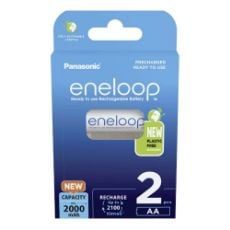 Εικόνα της Επαναφορτιζόμενες Μπαταρίες Panasonic Eneloop R6 AA 2000mAh 2τμχ 38261653