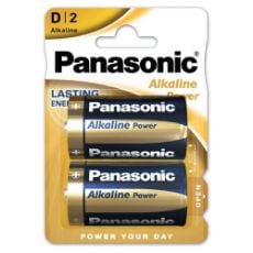 Εικόνα της Αλκαλικές Μπαταρίες Panasonic Alkaline Power Bronze D 1.5V 2τμχ 9004755