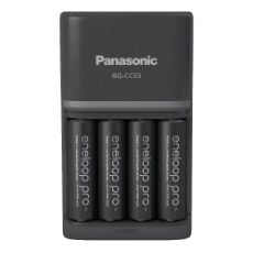 Εικόνα της Φορτιστής Μπαταριών Panasonic Eneloop Pro Smart Plus BQ-CC55 Ni-MH AA/AAA & 4x Μπαταρίες AA 2500mAh 39230434