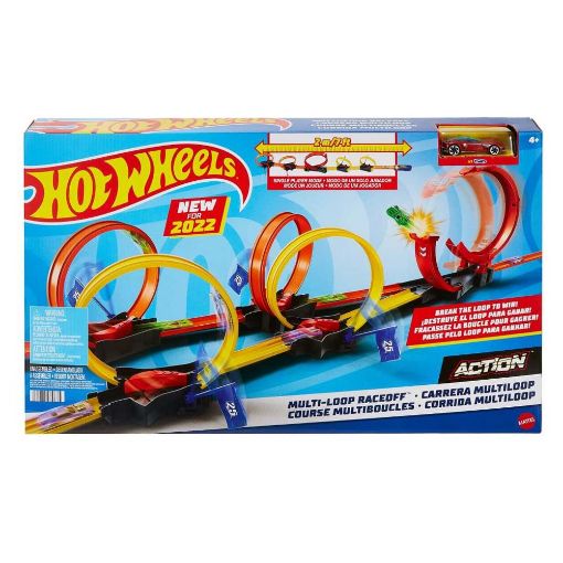Εικόνα της Mattel Hot Wheels - Πίστα για Κόντρες με Πολλαπλά Λουπ HDR83