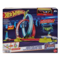 Εικόνα της Mattel Hot Wheels - Neon Speeders, Laser Stunt Slamway HPC05