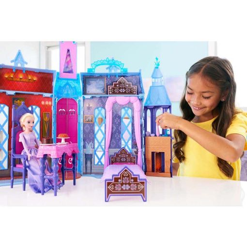 Εικόνα της Mattel - Disney Frozen Το Κάστρο της Αρεντέλλα με Κούκλα Έλσα HLW61