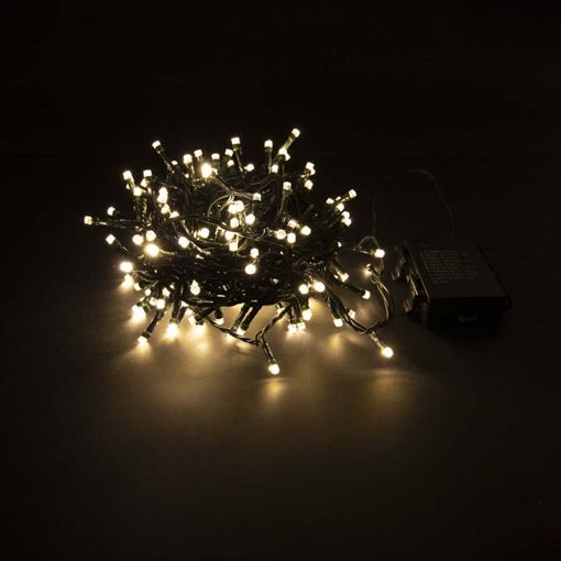 Εικόνα της 123LED Χριστουγεννιάτικα Λαμπάκια Extra Warm & Warm White 192 LEDs 14.9m