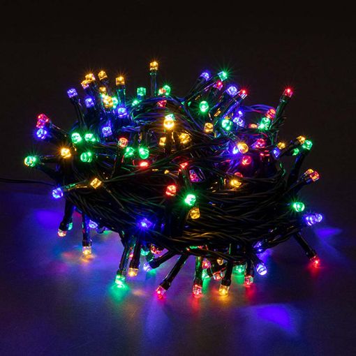 Εικόνα της Χριστουγεννιάτικα Λαμπάκια 123LED Multicolor & Warm White 180 LEDs 16.4m