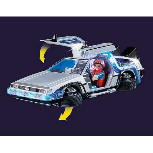 Εικόνα της Playmobil Back to the Future - Συλλεκτικό όχημα Ντελόριαν 70317