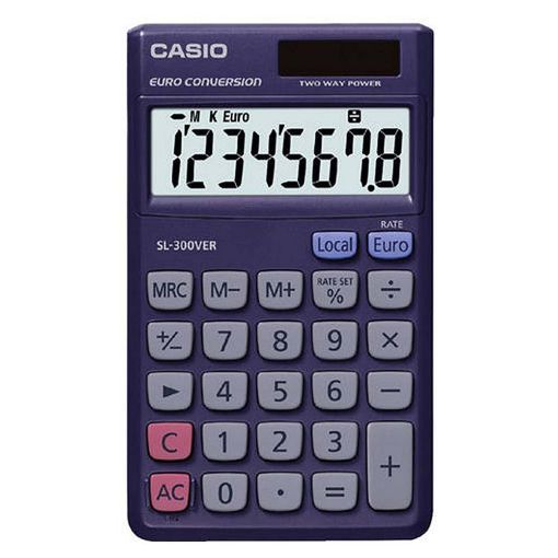 Εικόνα της Αριθμομηχανή 8 Ψηφίων Casio SL-300VERA