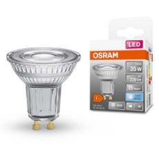 Εικόνα της Λαμπτήρας LED Osram LEDstar GU10 Spot 4000K 230lm 2.6W Cool White
