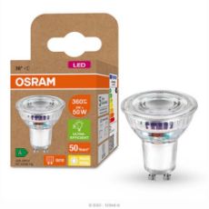 Εικόνα της Λαμπτήρας LED Osram Ultra Efficient GU10 Spot 3000K 360lm 2W Warm White