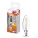 Εικόνα της Λάμπα LED Osram Retrofit Classic B E14 Candle 2700K 136lm 1.5W Filament Warm White