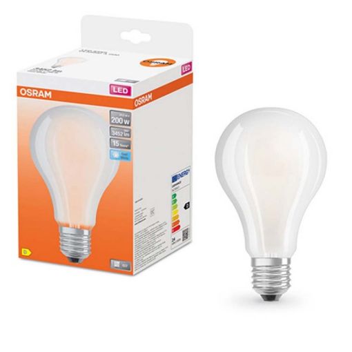 Εικόνα της Λάμπα LED Osram Star Classic A E27 Peer A60 4000K 3452lm 24W Cool White