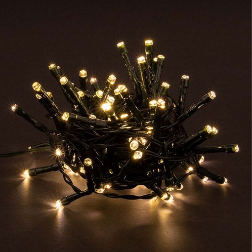 Εικόνα της Χριστουγεννιάτικα Λαμπάκια 123LED Multicolor & Warm White 80 LEDs 8.9m
