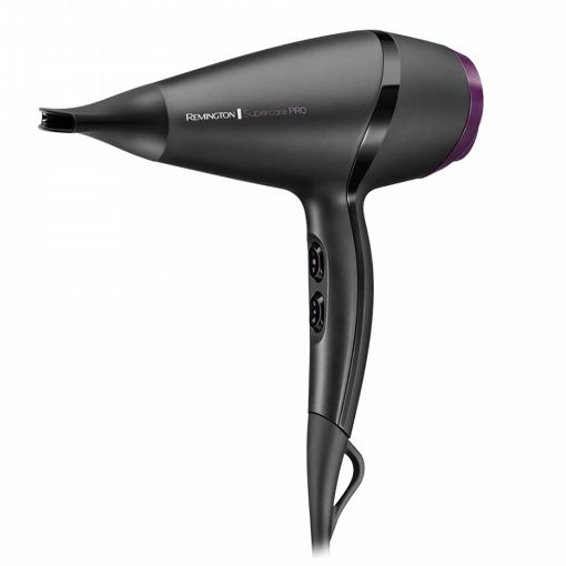 Εικόνα της Πιστολάκι Μαλλιών Remington Supercare Pro AC7100 2100W Black 45717560100