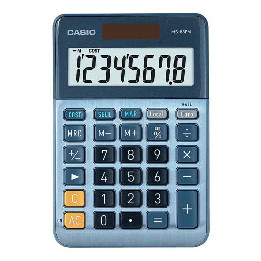 Εικόνα της Αριθμομηχανή 8 Ψηφίων Casio MS-88EM