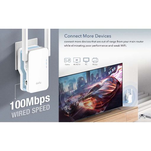 Εικόνα της Range Extender Cudy RE1200 Mesh AC1200 Dual-Band