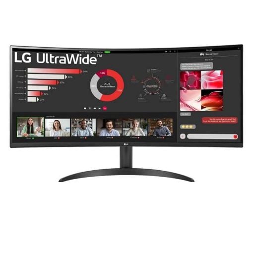 Εικόνα της Οθόνη LG UltraWide 34WR50QC-B 34" Curved VA QHD 100Hz HDR10 AMD FreeSync