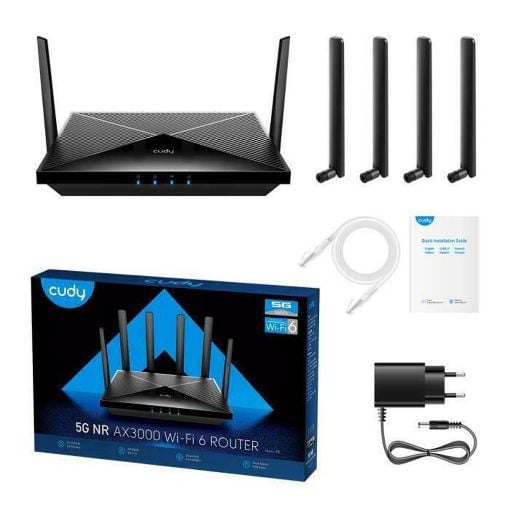 Εικόνα της Router Cudy P5 SA/NSA 5G AX3000 WiFi 6 Dual-Band