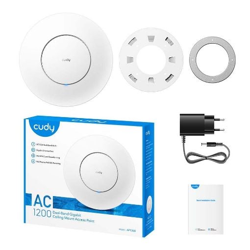 Εικόνα της Access Point Cudy AP1300 Ceiling PoE AC1200 MU-MIMO Dual-Band