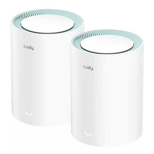 Εικόνα της Access Point Cudy M1300 Whole Home Mesh WiFi System AC1200 Gigabit Ethernet (2-pack)