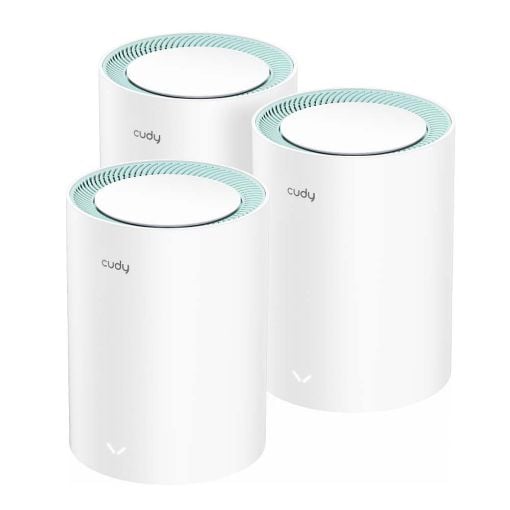 Εικόνα της Access Point Cudy M1300 Whole Home Mesh WiFi System AC1200 Gigabit Ethernet (3-pack)