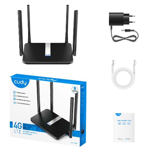 Εικόνα της Router Cudy LT500 4G LTE Mesh AC1200 Dual-Band