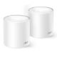 Εικόνα της Access Point TP-Link Deco X10 v1 Whole Home Mesh WiFi 6 System AX1500 (2-Pack)